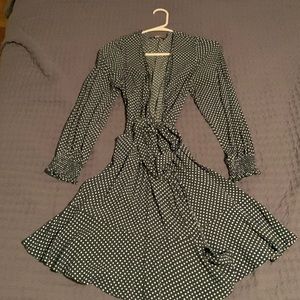 Loft wrap dress - size petite 8